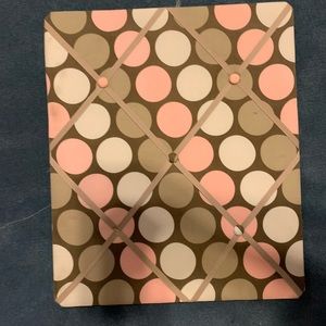Fabric Cork Board